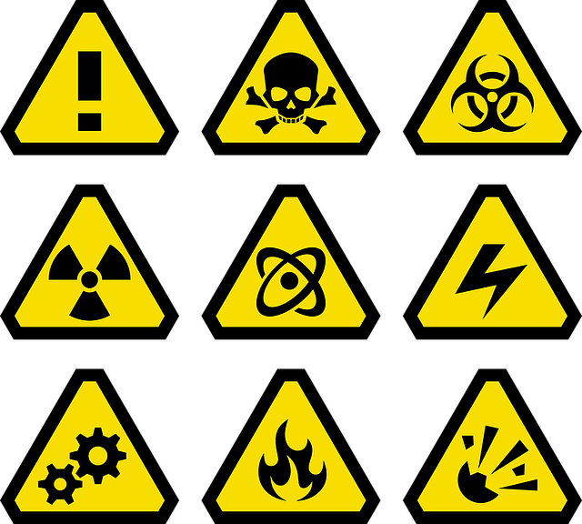 flammable signs